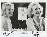 Frances Bergen & Lisa Richards Eating Authentic Signed 8x10 Photo BAS #BM03517