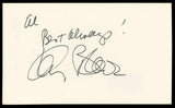 Karen Black The Great Gatsby "Best Always" Signed 3x5 Index Card BAS #AD70410