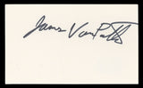 James Van Patten Saw IV Authentic Signed 3x5 Index Card Autographed BAS #BL96835