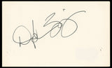 Daphne Zuniga Melrose Place Authentic Signed 3x5 Index Card BAS #BP50616