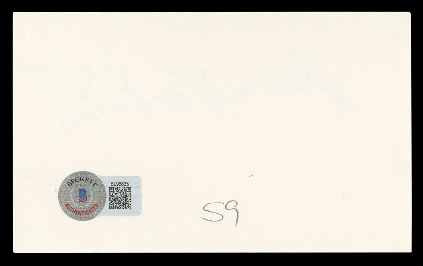 James Van Patten Saw IV Authentic Signed 3x5 Index Card Autographed BAS #BL96835