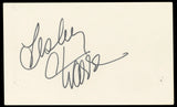 Lesley Ann Warren Cinderella Authentic Signed 3x5 Index Card BAS #BP50621