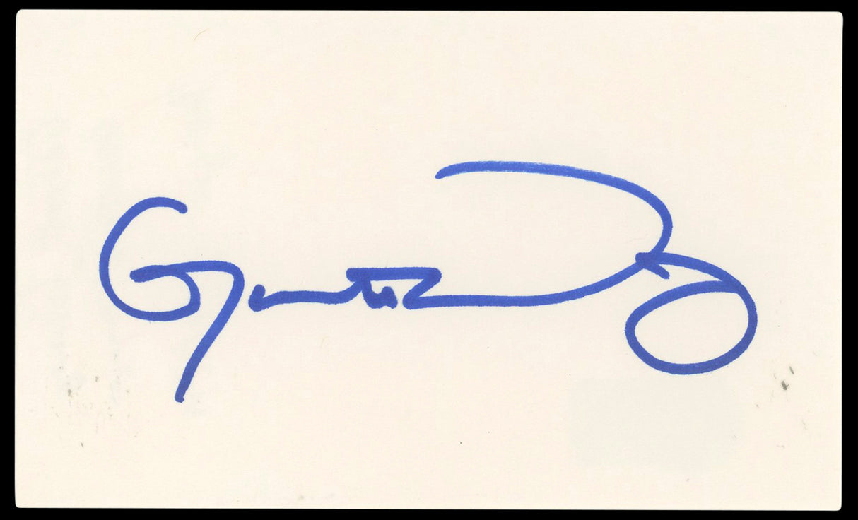 Garrett Wang Star Trek: Voyager Authentic Signed 3x5 Index Card BAS #BP50622