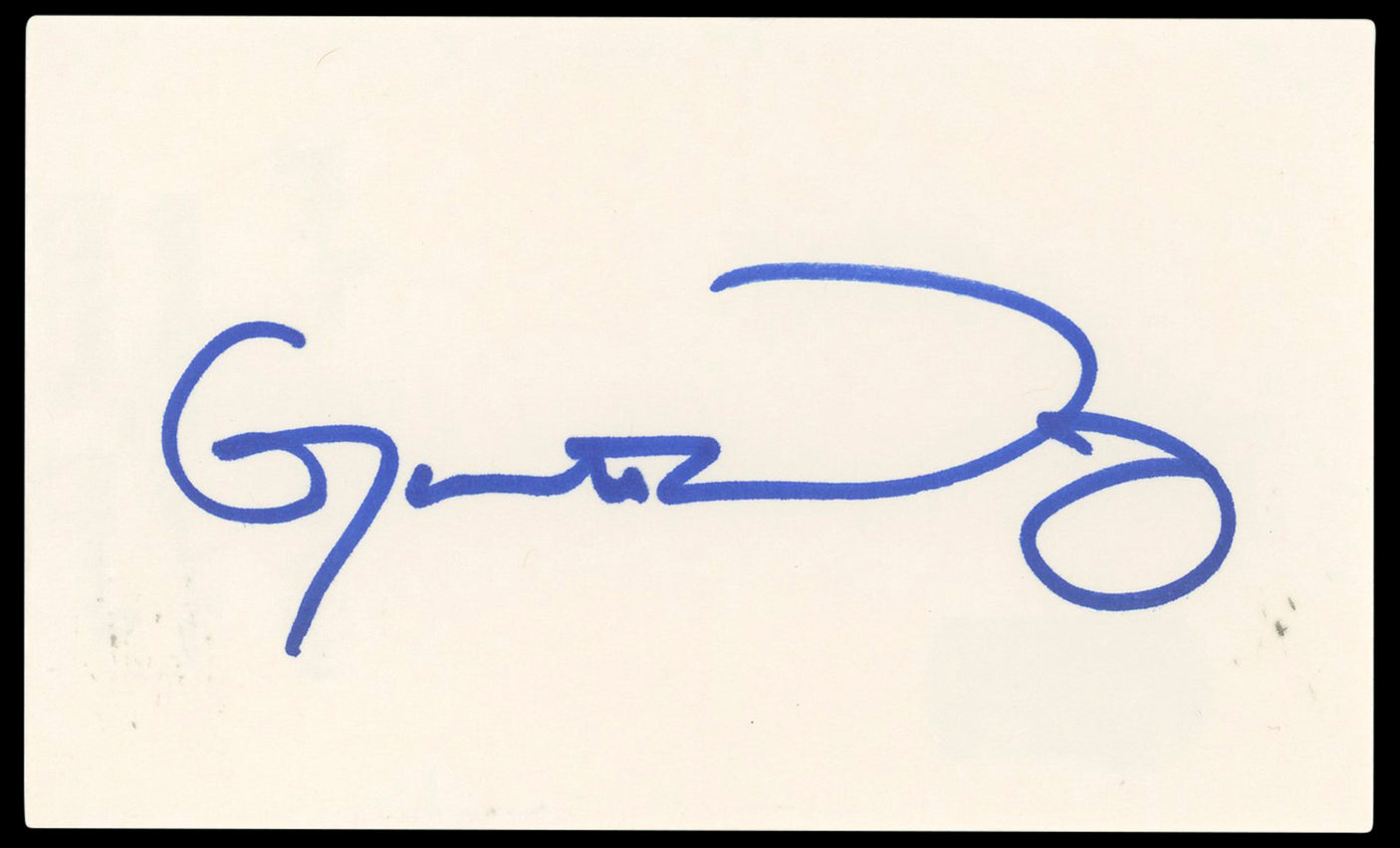 Garrett Wang Star Trek: Voyager Authentic Signed 3x5 Index Card BAS #BP50622