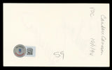 Candace Cameron Full House Authentic Signed 3x5 Index Card BAS #BL96842