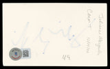 Julianna Margulies ER Authentic Signed 3x5 Index Card Autographed BAS #BL96396