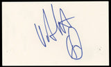 Victor Webster Days of Our Lives Authentic Signed 3x5 Index Card BAS #BP50626