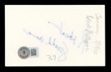 Robert Guillaume The Lion King Authentic Signed 3x5 Index Card BAS #BL96846