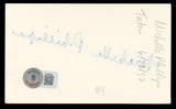Michelle Phillips Knots Landing Authentic Signed 3x5 Index Card BAS #BL96504