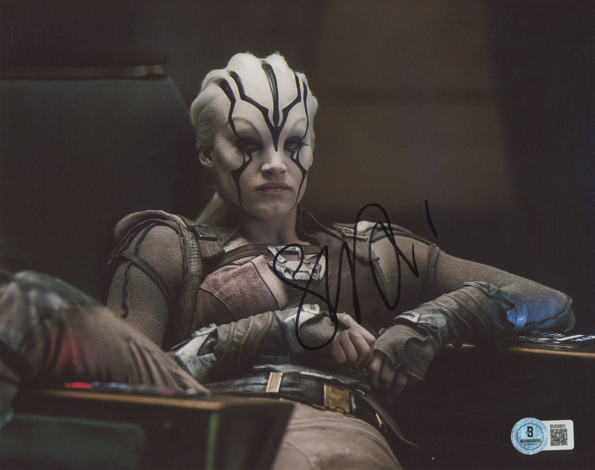 Sofia Boutella Star Trek Beyond Authentic Signed 8x10 Photo BAS #BV00801