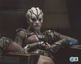 Sofia Boutella Star Trek Beyond Authentic Signed 8x10 Photo BAS #BV00801
