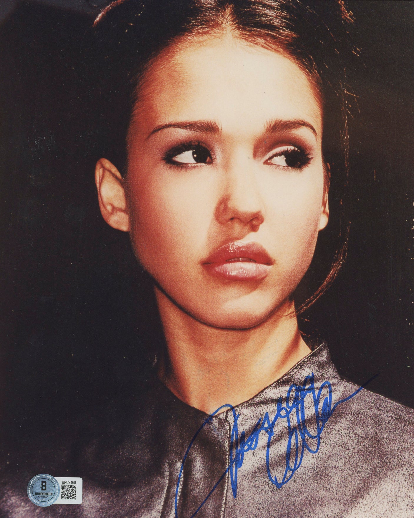 Jessica Alba Fantastic Four Authentic Signed 8x10 Photo Autographed BAS #BN29168