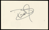 Dionne Warwick Authentic Signed 3x5 Index Card Autographed BAS #BP50632