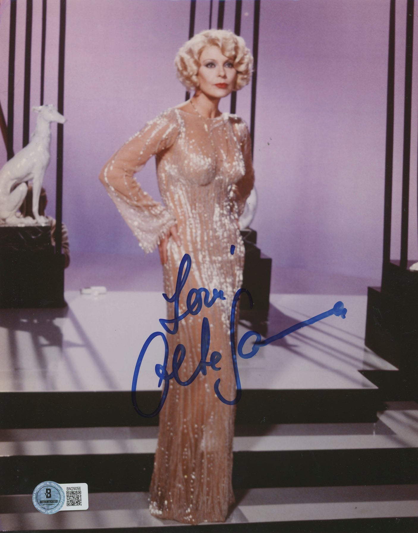 Elke Sommer The Muppet Show Authentic Signed 8x10 Photo Autographed BAS #BN29056