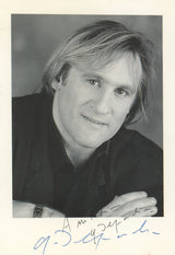 Gerard Depardieu Cyrano de Bergerac Authentic Signed 4x6 Photo BAS #BK43363