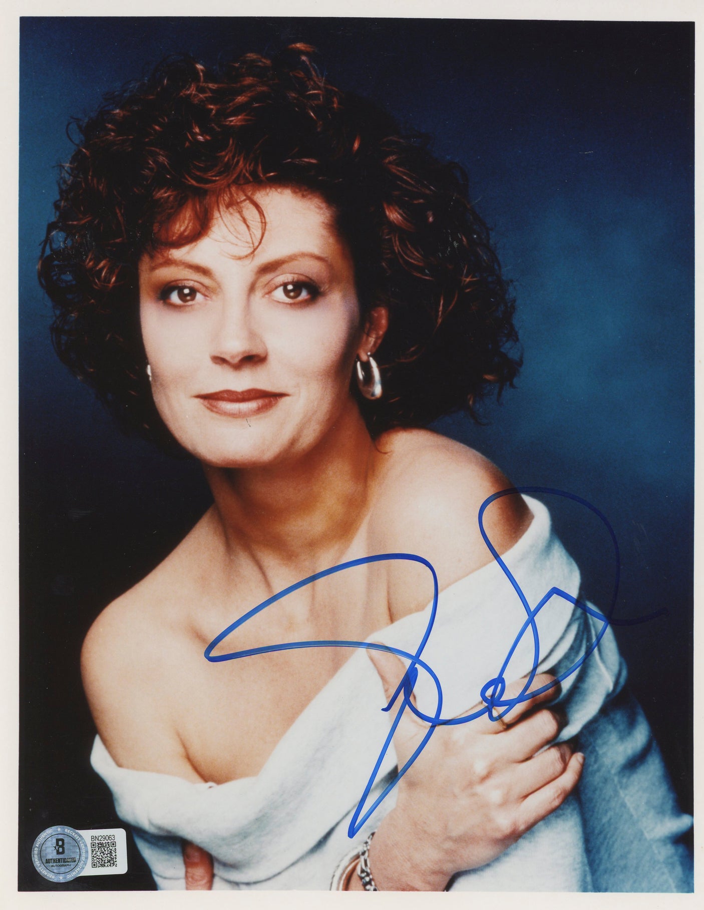 Susan Sharndon Thelma & Louise Authentic Signed 8x10 Photo BAS #BN29063