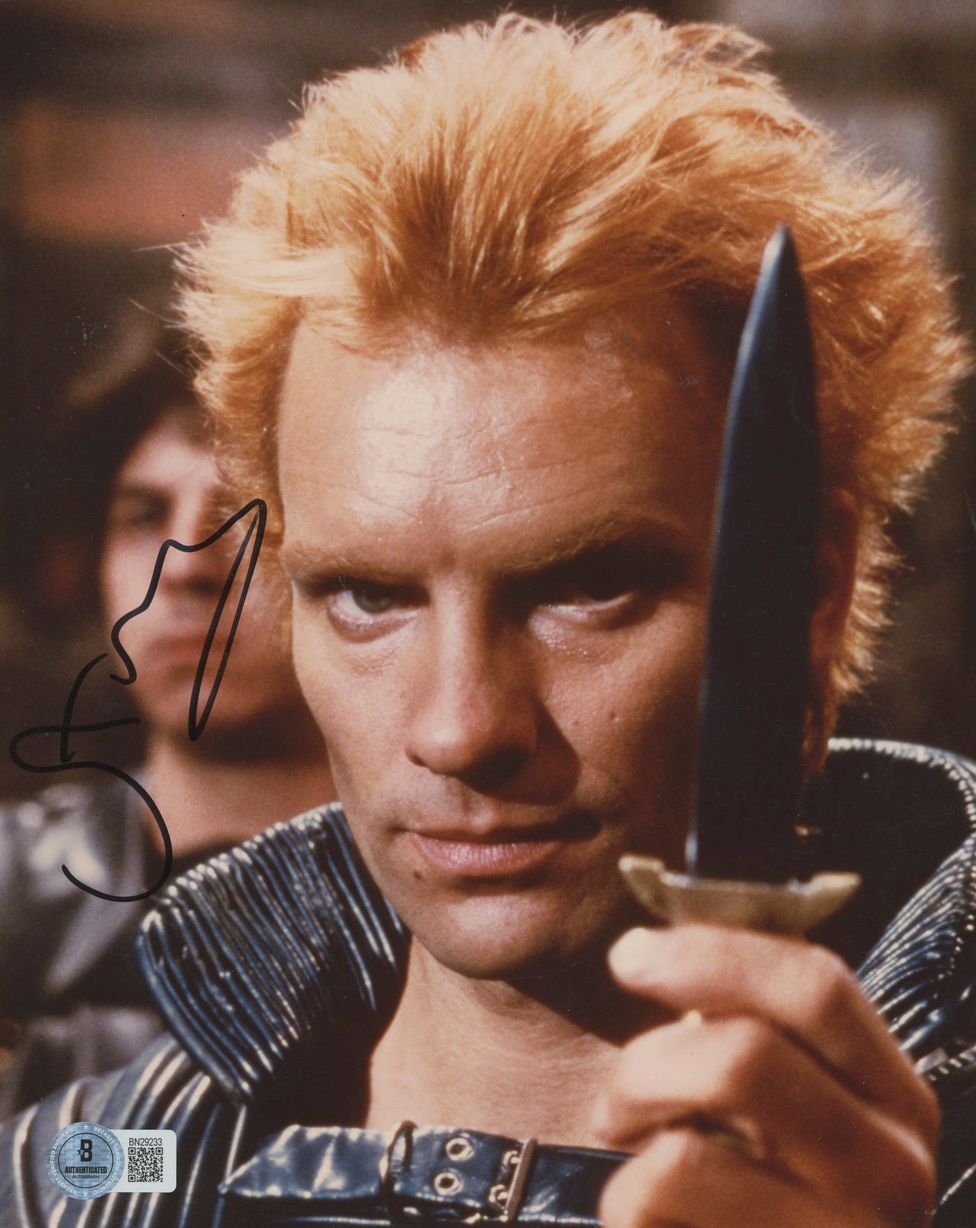 Sting Dune Authentic Signed 8x10 Photo Autographed BAS #BN29233