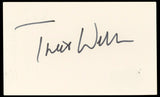 Treat Williams Prince of the City Authentic Signed 3x5 Index Card BAS #BP50643