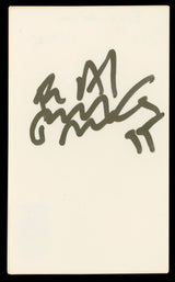 Bryan Adams Musician Authentic Signed 3x5 Index Card Autographed BAS #BM56927
