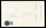 Lauren Bacall The Big Sleep Authentic Signed 3x5 Index Card BAS #BM56930