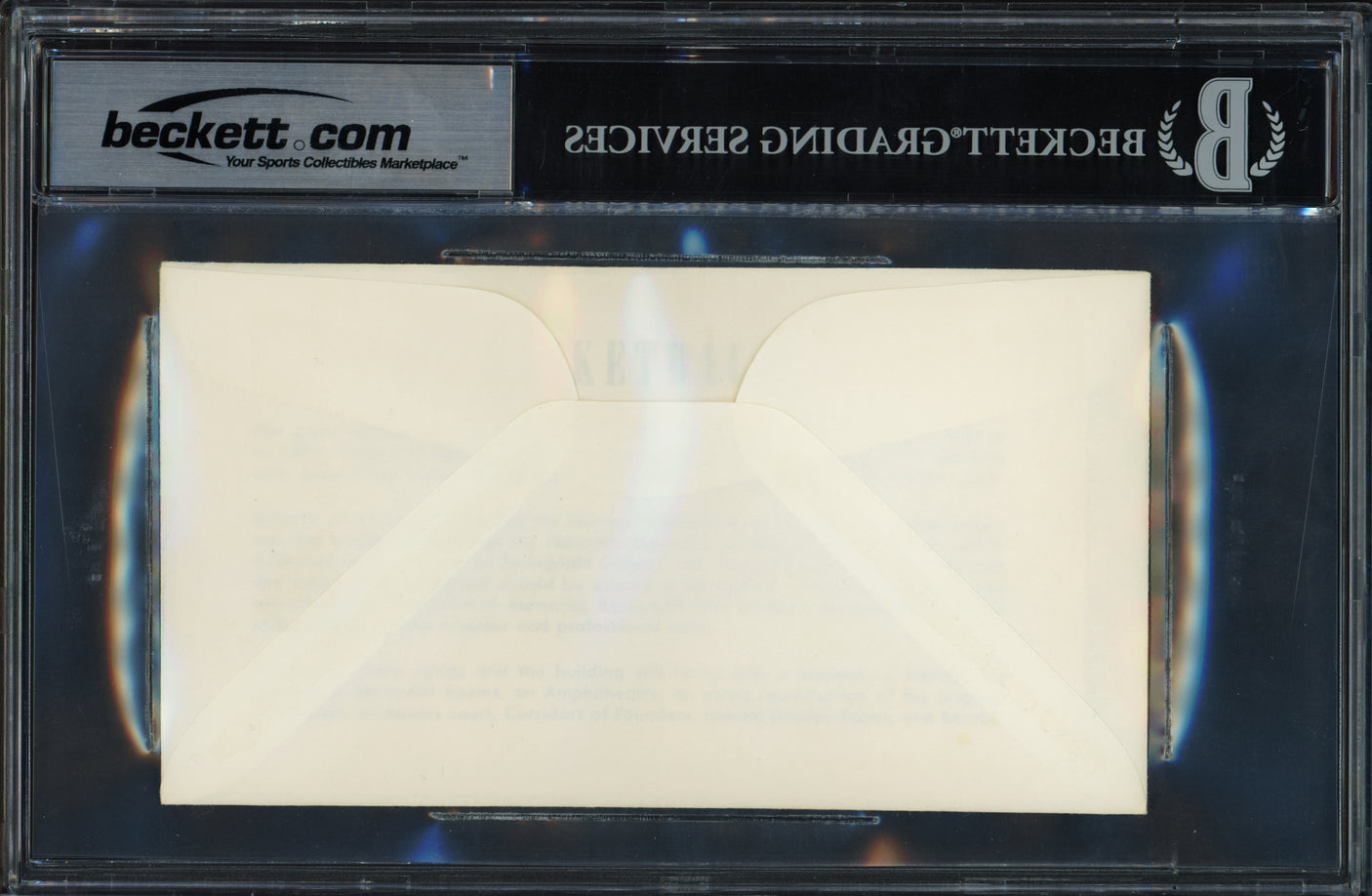 Dutch Lonborg Autographed 1961 First Day Cover Northwestern Beckett BAS #17402091