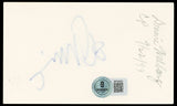Donnie Wahlberg New Kids On The Block Authentic Signed 3x5 Index Card BAS #BP50652