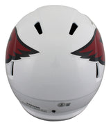 Cardinals Anquan Boldin Signed 2005-22 TB F/S Speed Rep Helmet W/ Case BAS Wit
