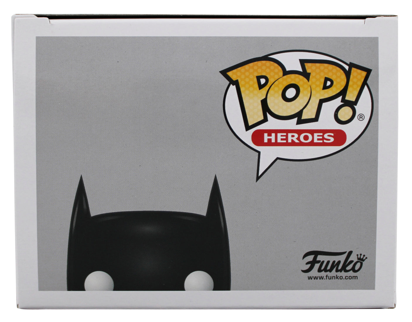 Christian Bale Batman Begins Signed DC #144 Batman Funko Pop Vinyl Figure BAS