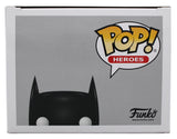 Christian Bale Batman Begins Signed DC #144 Batman Funko Pop Vinyl Figure BAS