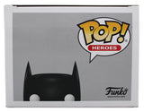 Christian Bale Batman Begins Signed DC #144 Batman Funko Pop Vinyl Figure BAS