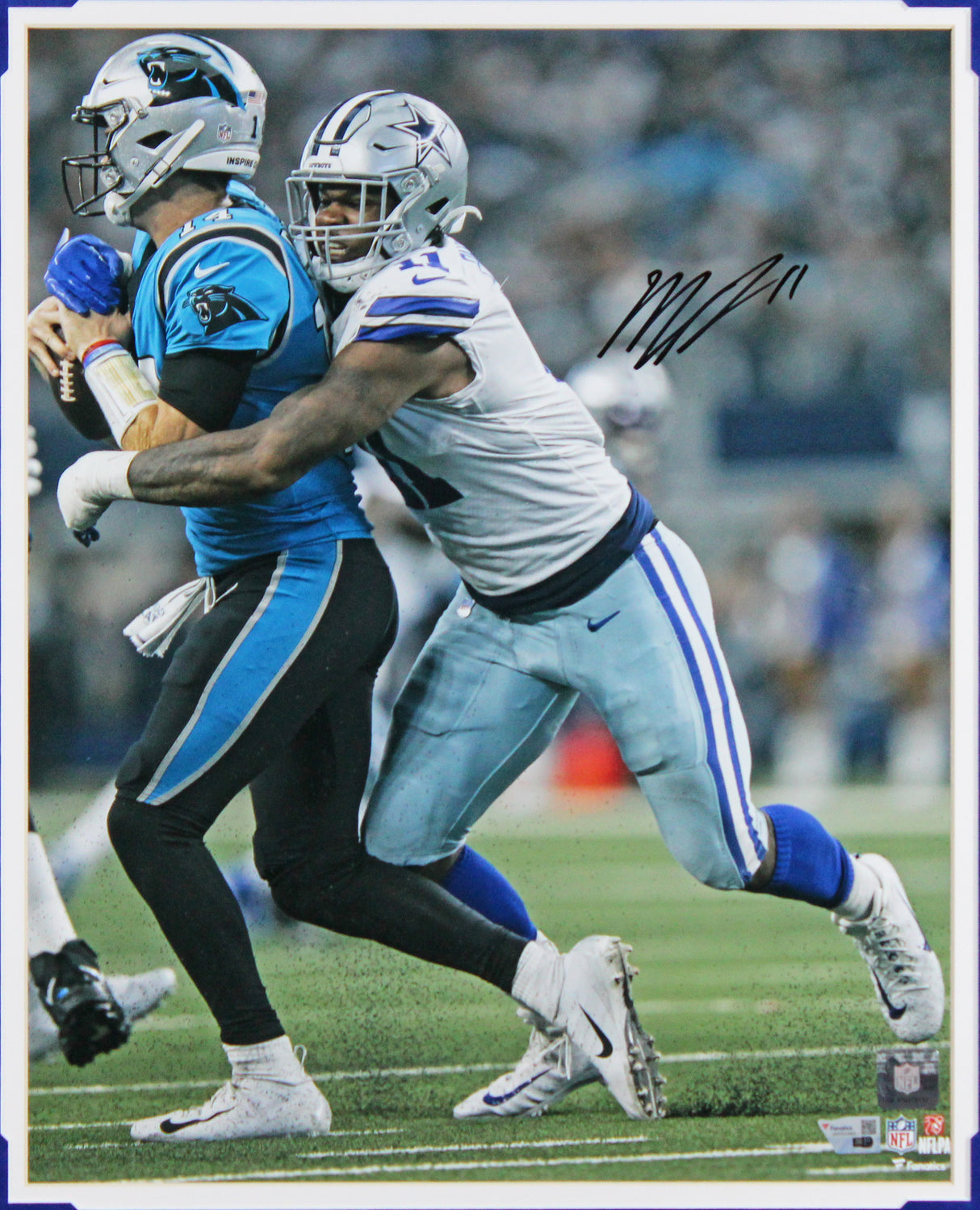 Cowboys Micah Parsons Authentic Signed 16x20 Framed Photo Fanatics #GD53510005