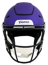 Vikings Justin Jefferson Authentic Signed Speed Flex Full Size Helmet BAS Wit 2