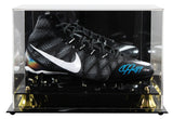 Lions Calvin Johnson Signed Signature Series Right Football Cleat W/ Case BAS W