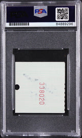 Pete Rose "4192" Signed Career Hit Record Breaking Ticket Stub Auto 10! PSA Slab