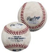 Dodgers Yoshinobu Yamamoto Game Used Manfred Baseball White Sox vs. Dodgers MLB