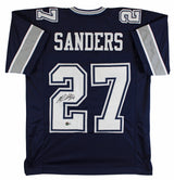 Miles Sanders Authentic Signed Navy Pro Style Jersey Autographed BAS Witnessed