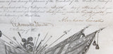Abraham Lincoln Signed & Framed 15.75x19.75 1864 Military Appointment BAS LOA