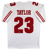 Wisconsin Jonathan Taylor Authentic Signed White Pro Style Jersey BAS