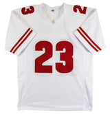 Wisconsin Jonathan Taylor Authentic Signed White Pro Style Jersey BAS