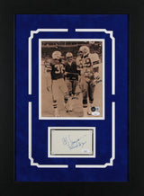 (3) Simpson, Pearson & Martin Authentic Signed Framed Display JSA & BAS