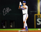 Rangers Evan Carter Authentic Signed 16x20 Framed Photo BAS Witnessed #1W234886