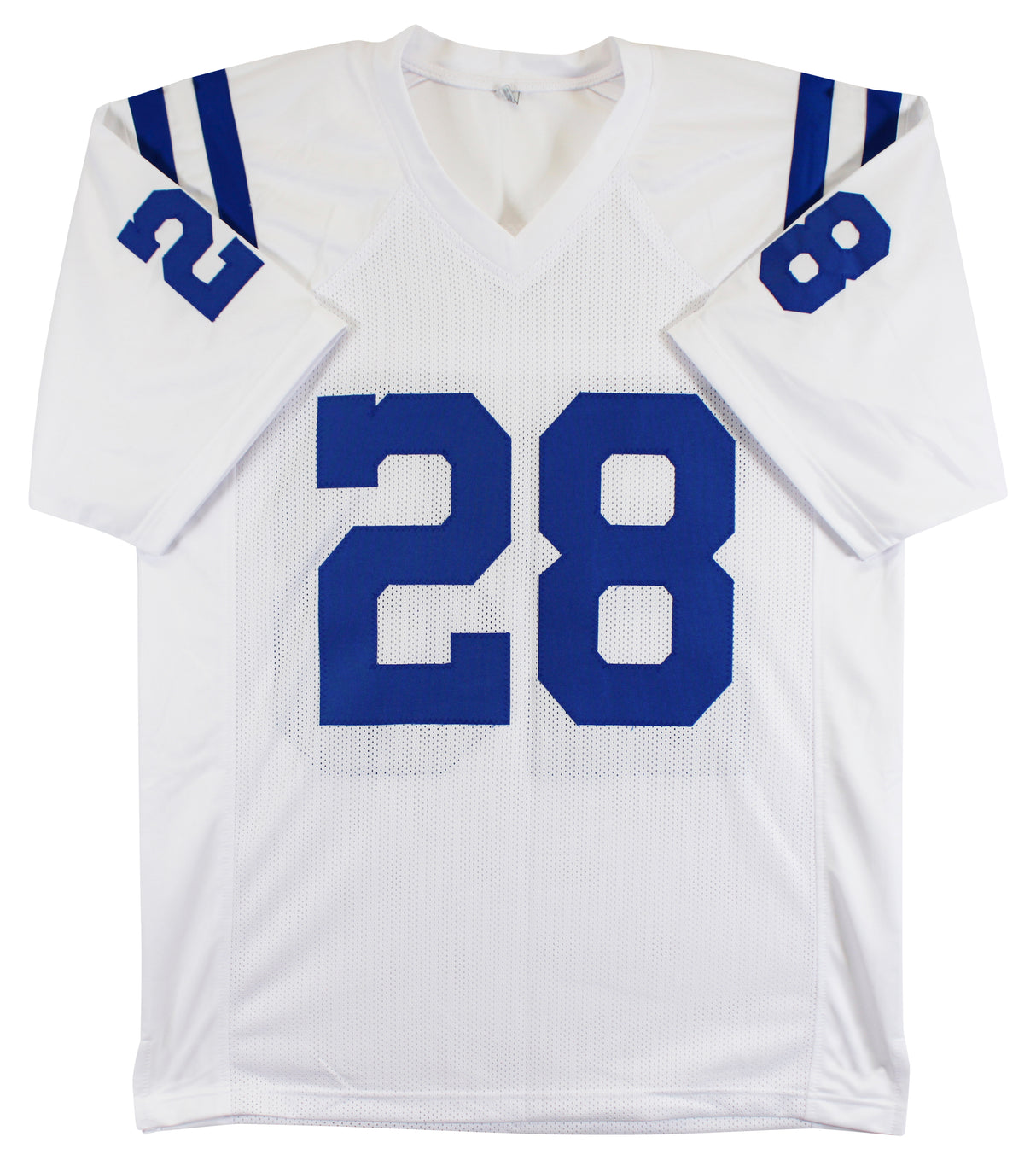 Jonathan Taylor Authentic Signed White Pro Style Jersey Autographed BAS