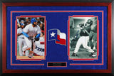 Rangers Prince Fielder Authentic Signed 8x10 Framed Vertical Photo JSA #L74519