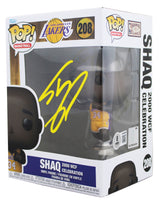 Lakers Shaquille O'Neal Authentic Signed #208 Funko Pop Vinyl Figure BAS Witness
