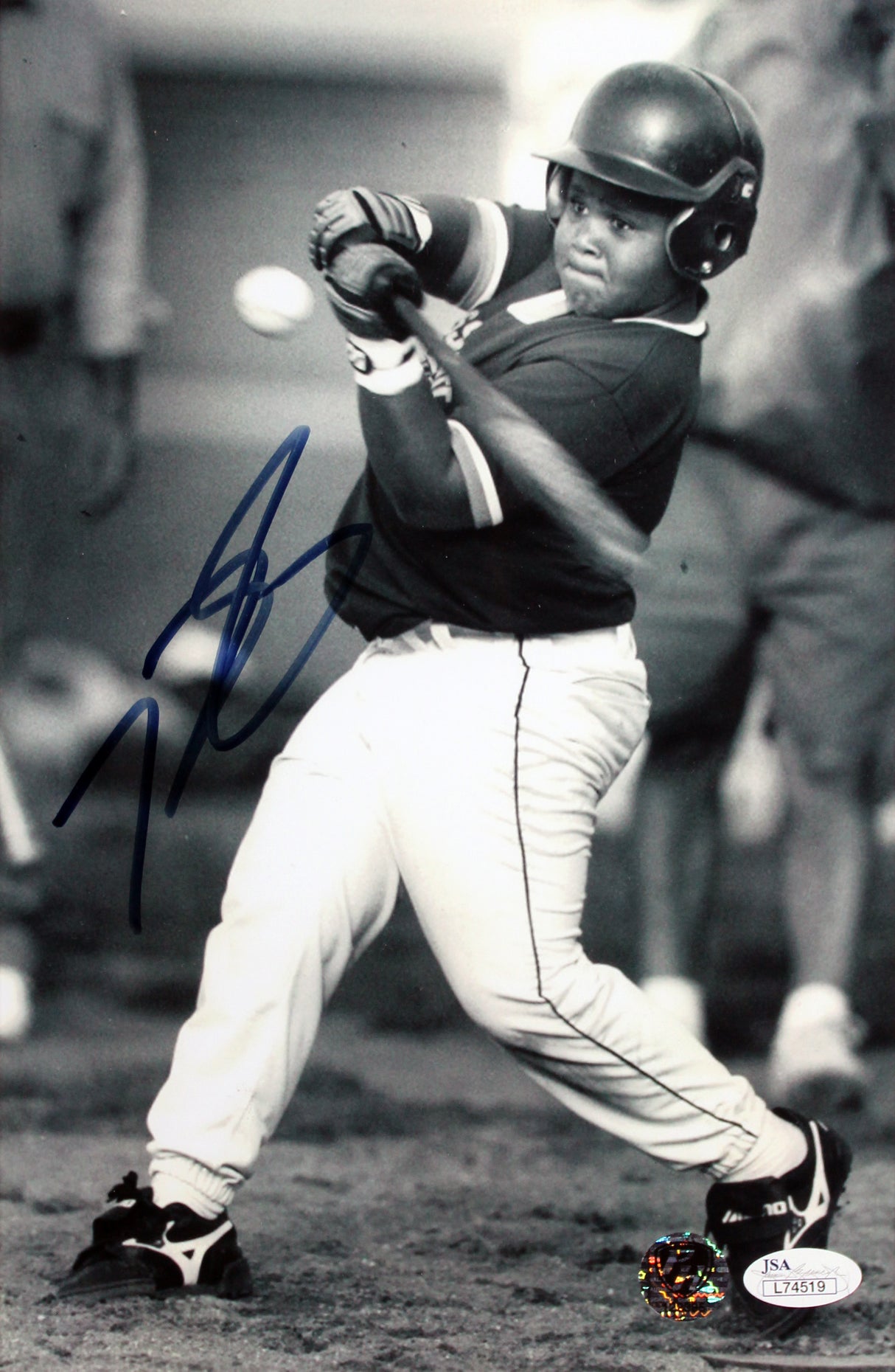 Rangers Prince Fielder Authentic Signed 8x10 Framed Vertical Photo JSA #L74519