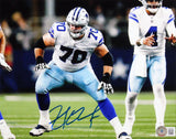 Cowboys Zack Martin Authentic Signed 8x10 Framed Photo BAS Witnessed #1W245832