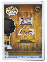 Lakers Shaquille O'Neal Authentic Signed #208 Funko Pop Vinyl Figure BAS Witness