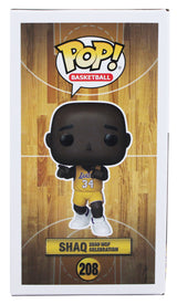Lakers Shaquille O'Neal Authentic Signed #208 Funko Pop Vinyl Figure BAS Witness
