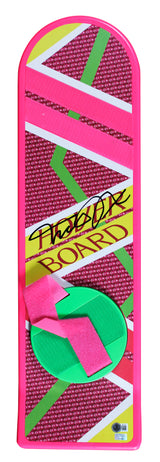 Michael J. Fox Back To The Future Part 2 Signed Hoverboard BAS #BV70232
