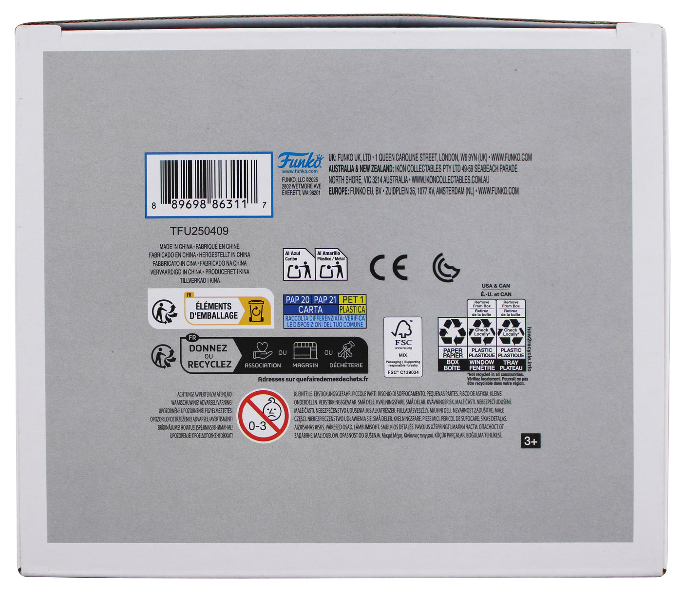 Magic Shaquille O'Neal Signed Shaq W/ Backboard #207 Funko Pop Figure BAS Wit